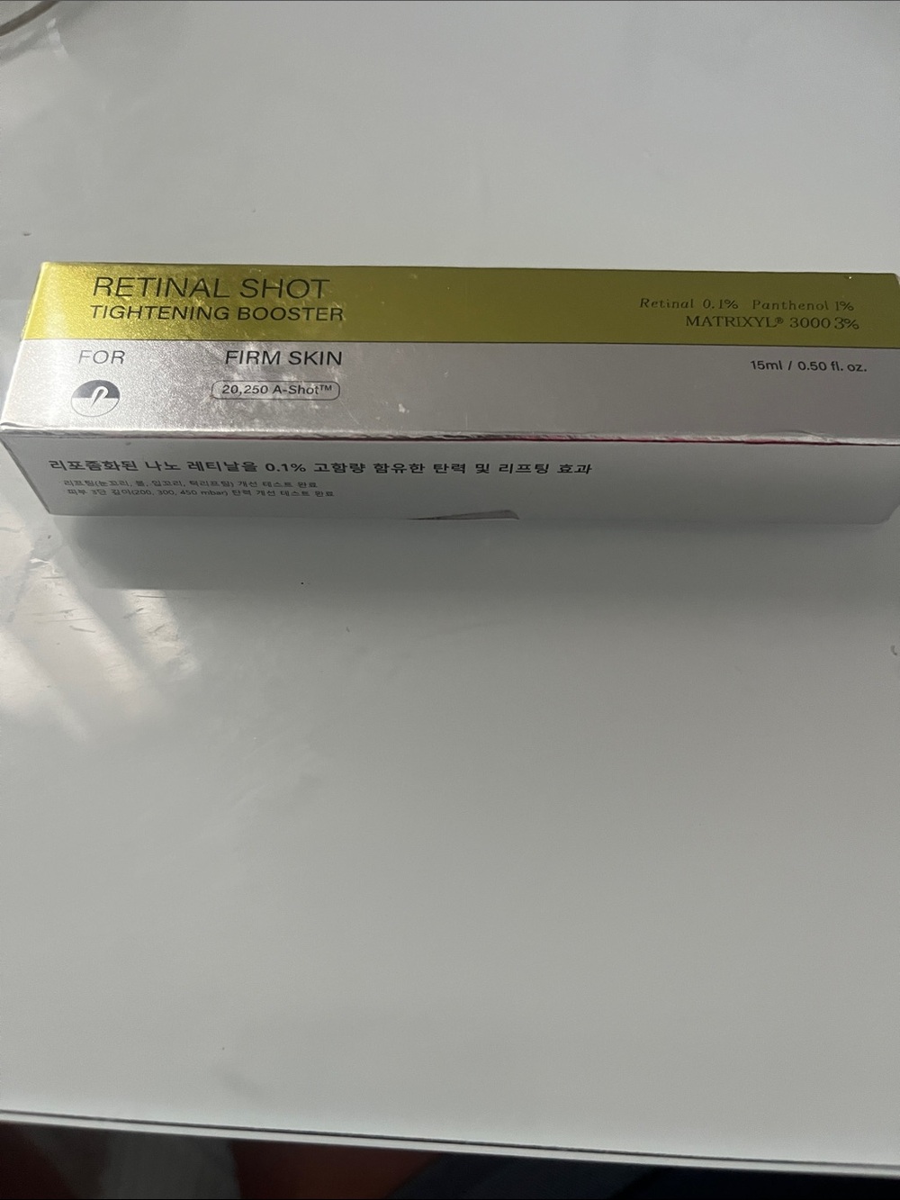 Retinal Shot Tightening Booster Serum - Gold/Silver